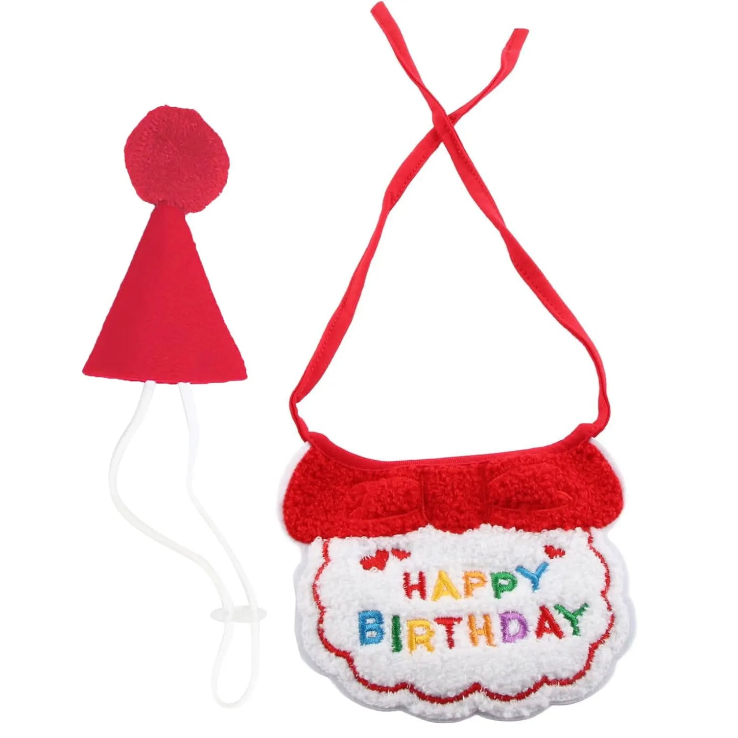 Birthday Bib and Hat Set