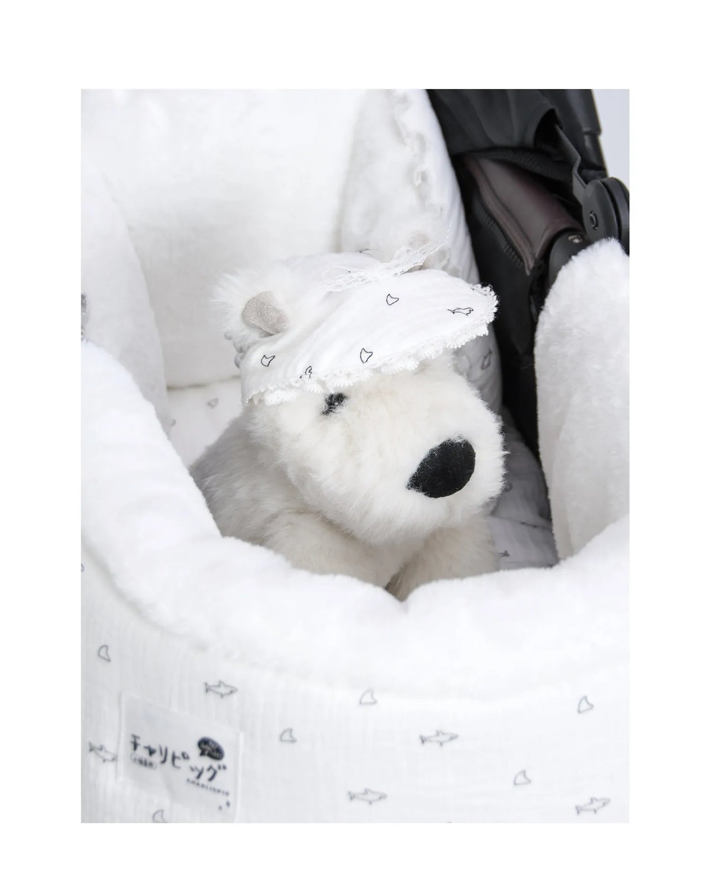 White Lace - Dog Stroller Mattress Set
