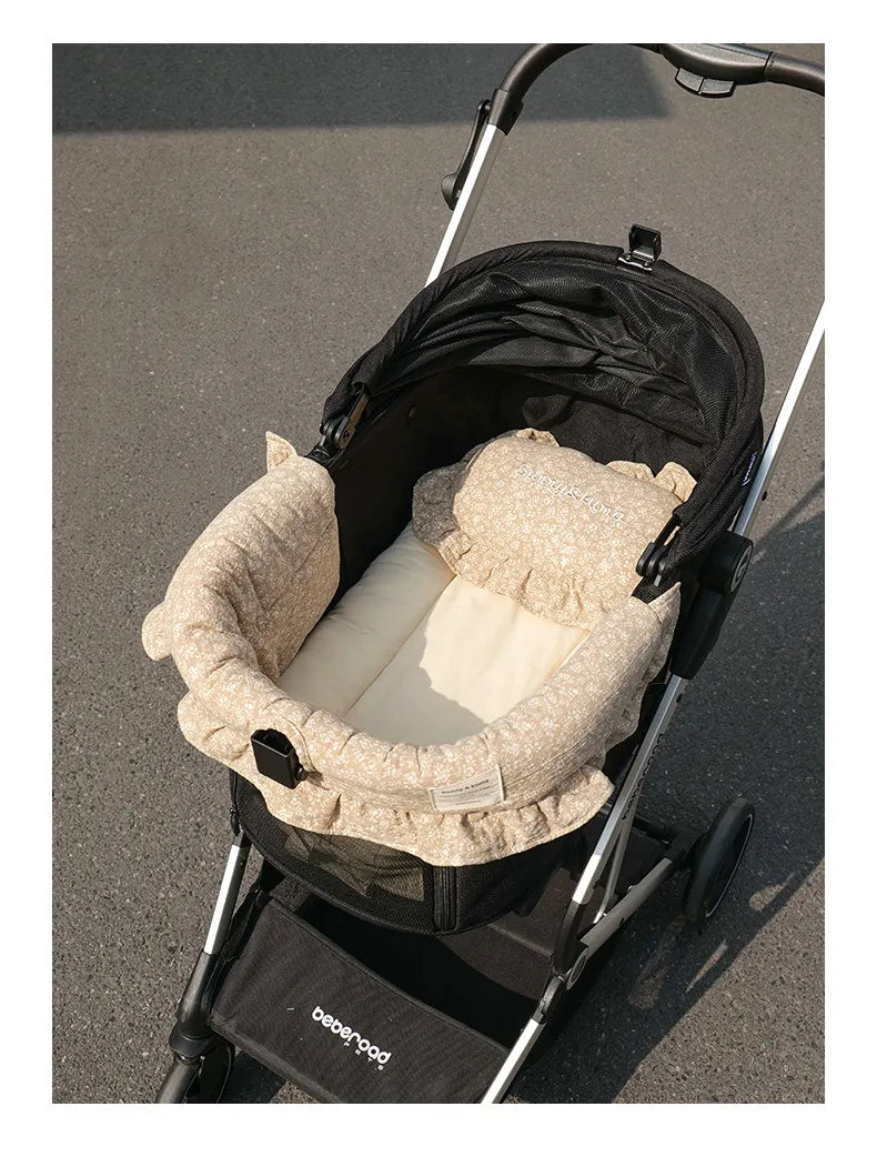 Cottage Farm - Soft Dog Stroller Cushion